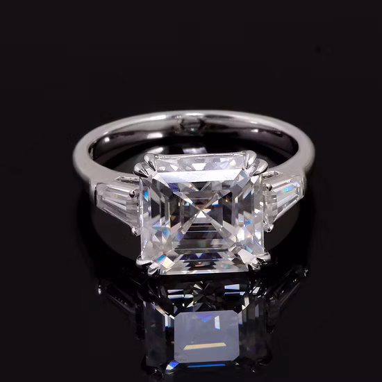 Moda jóias amante presente jóias latão 18k banhado a ouro casais casamento anel de diamante para mulheres noivado anel de casamento 2 peças conjunto banhado a ouro anéis